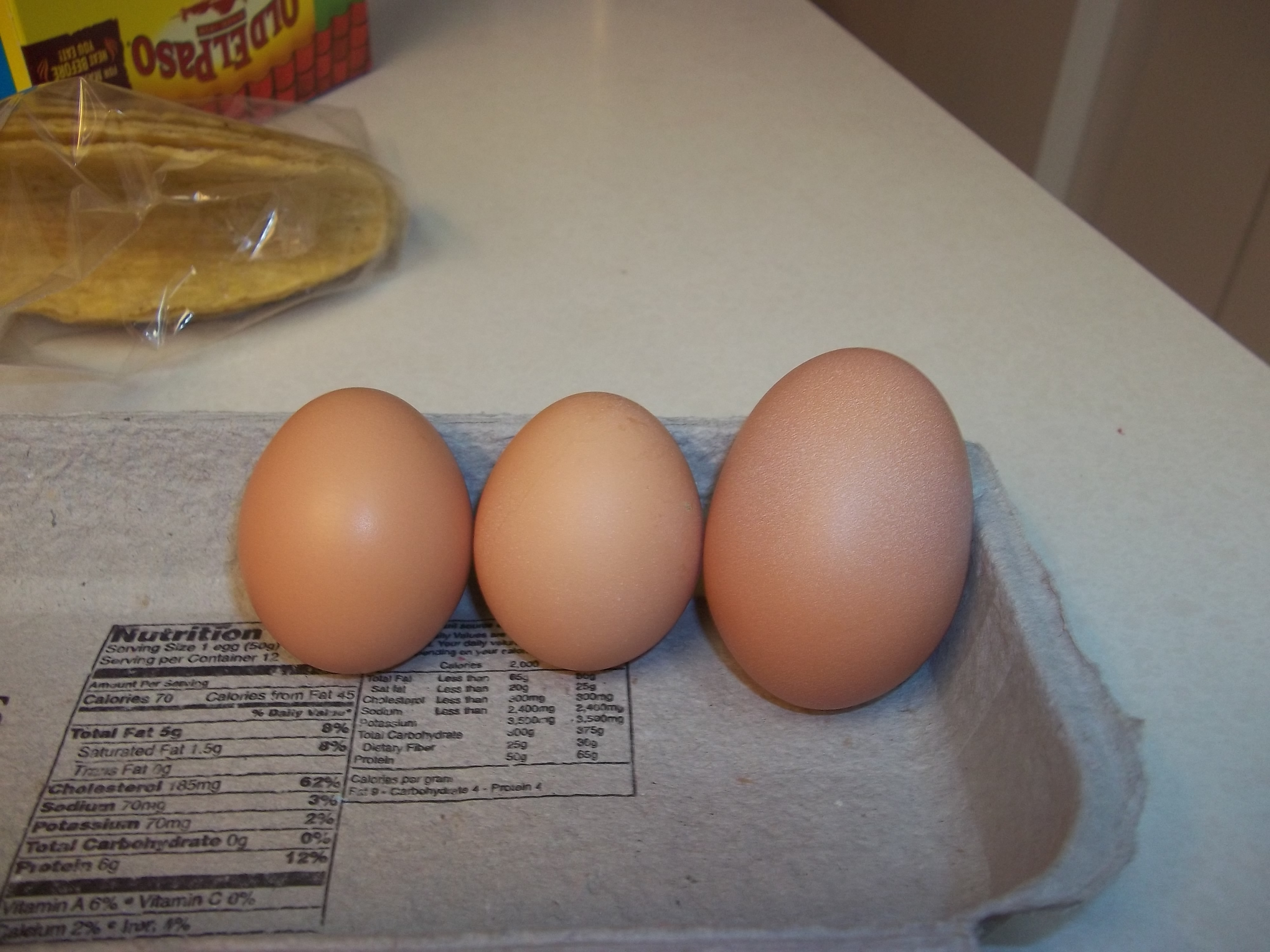 A size comparison.