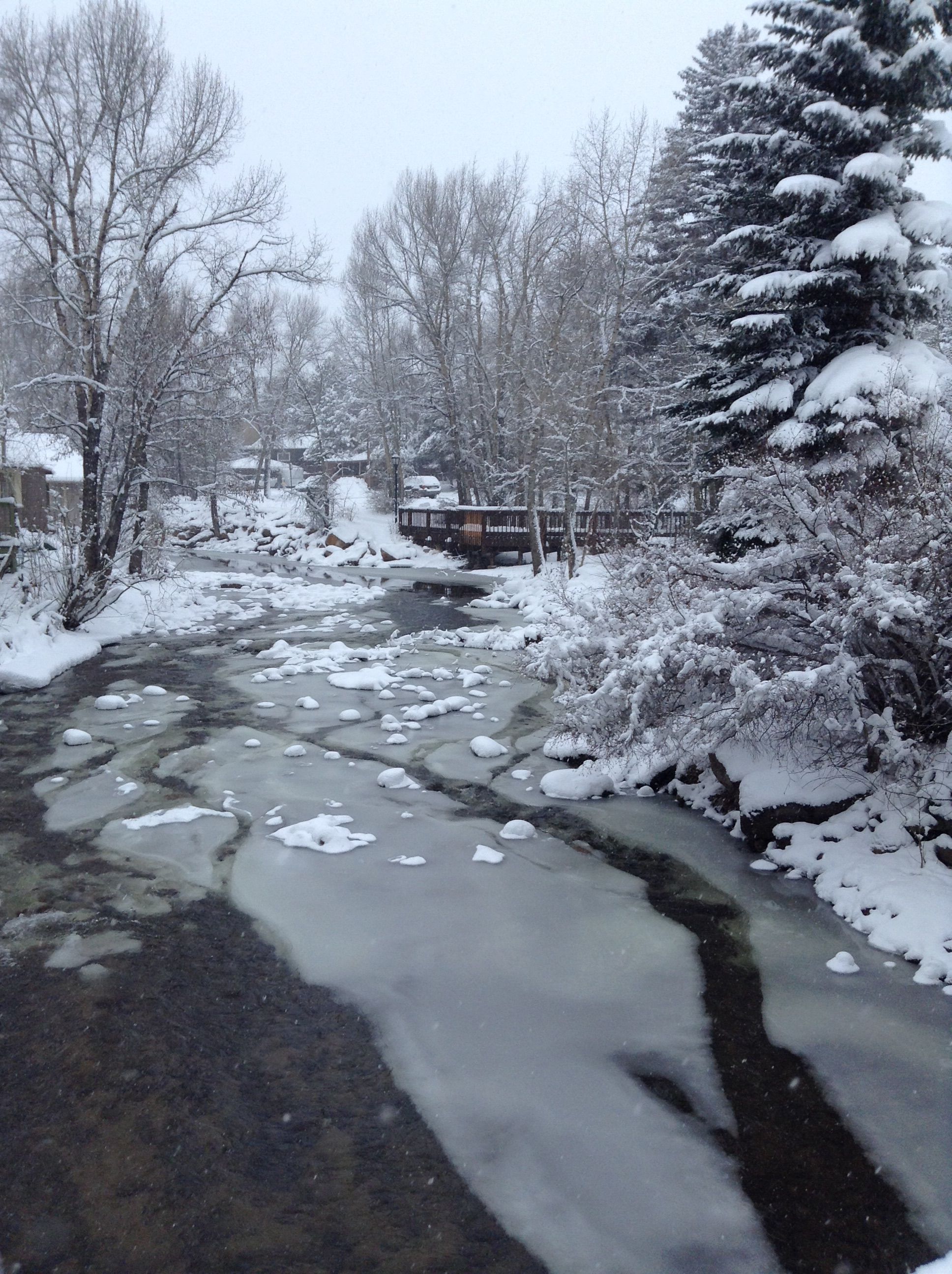 Across the street last week