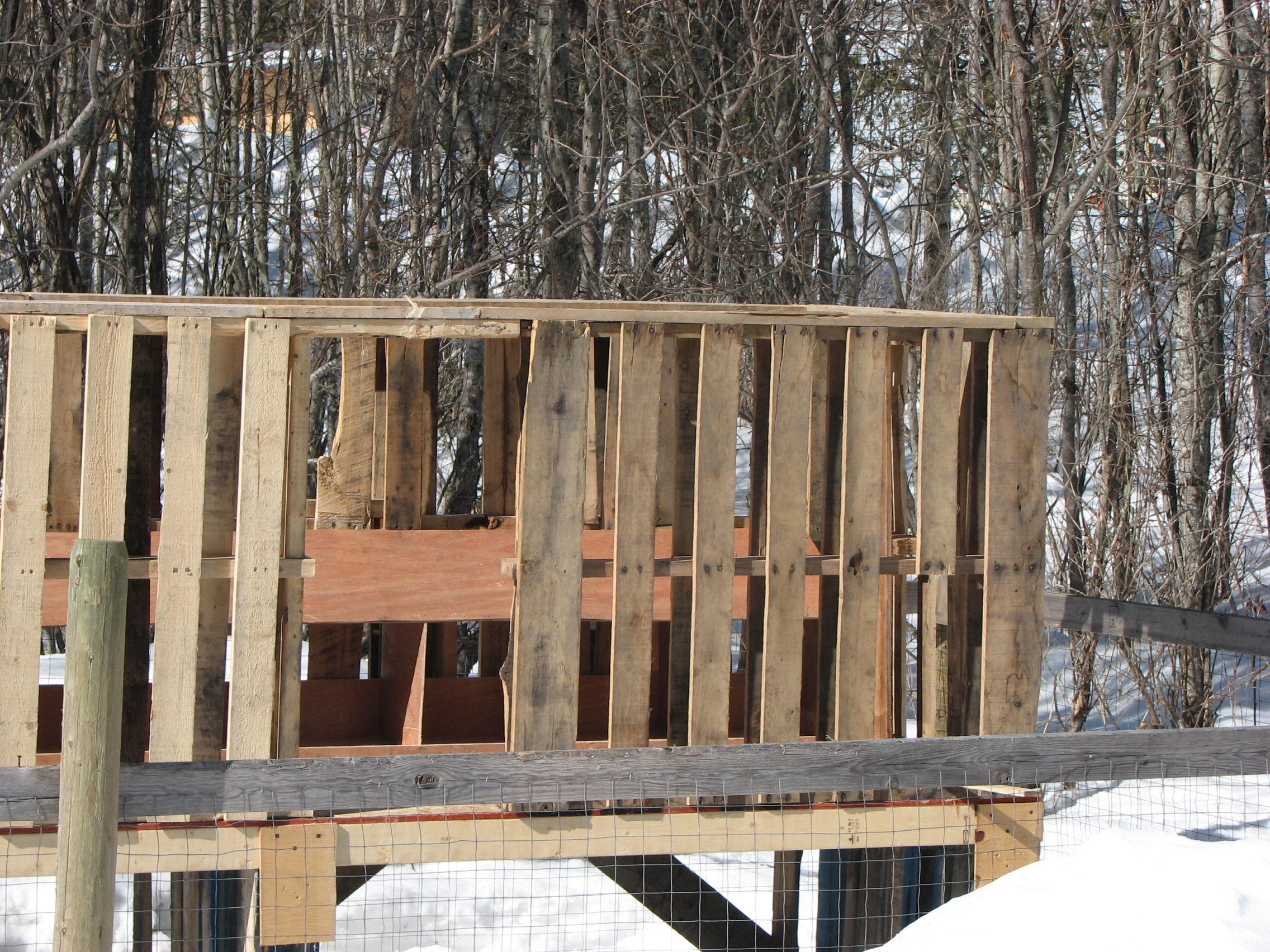 Adding a clean out door with plans for a trap door to dump into a wheelbarrow