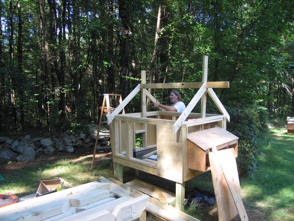 adding the rafters! 8-26