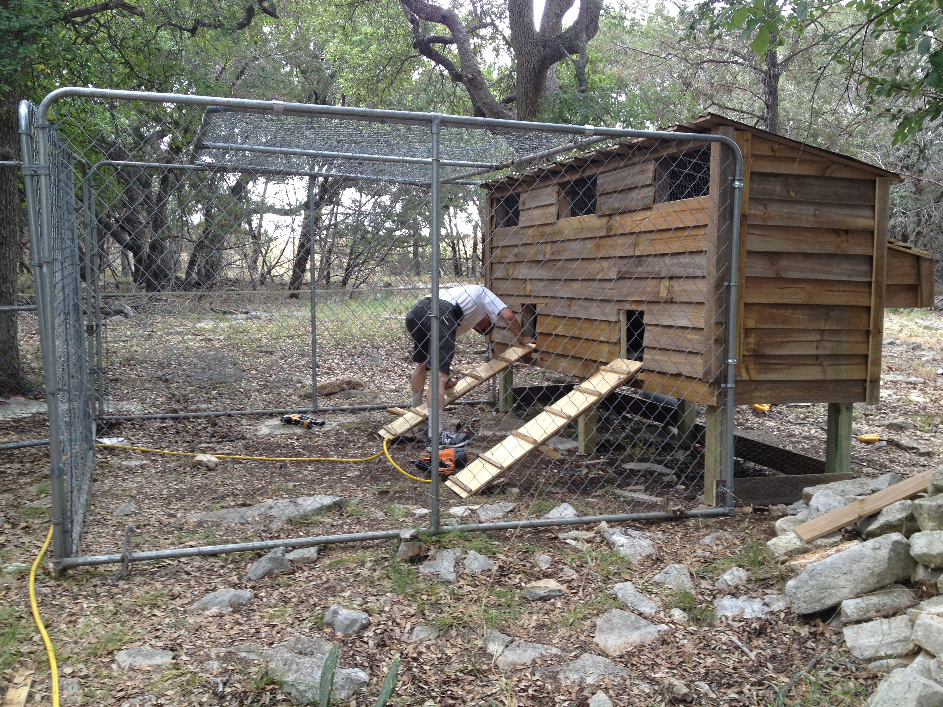 Adding the second ladder