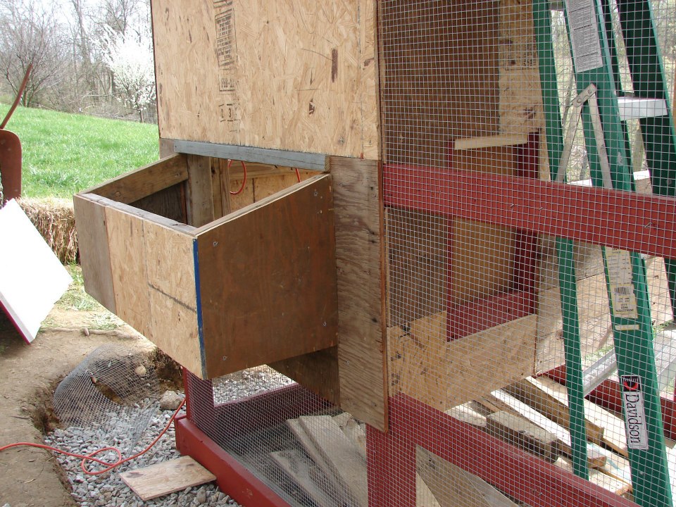 Adding walls... all recycle material.