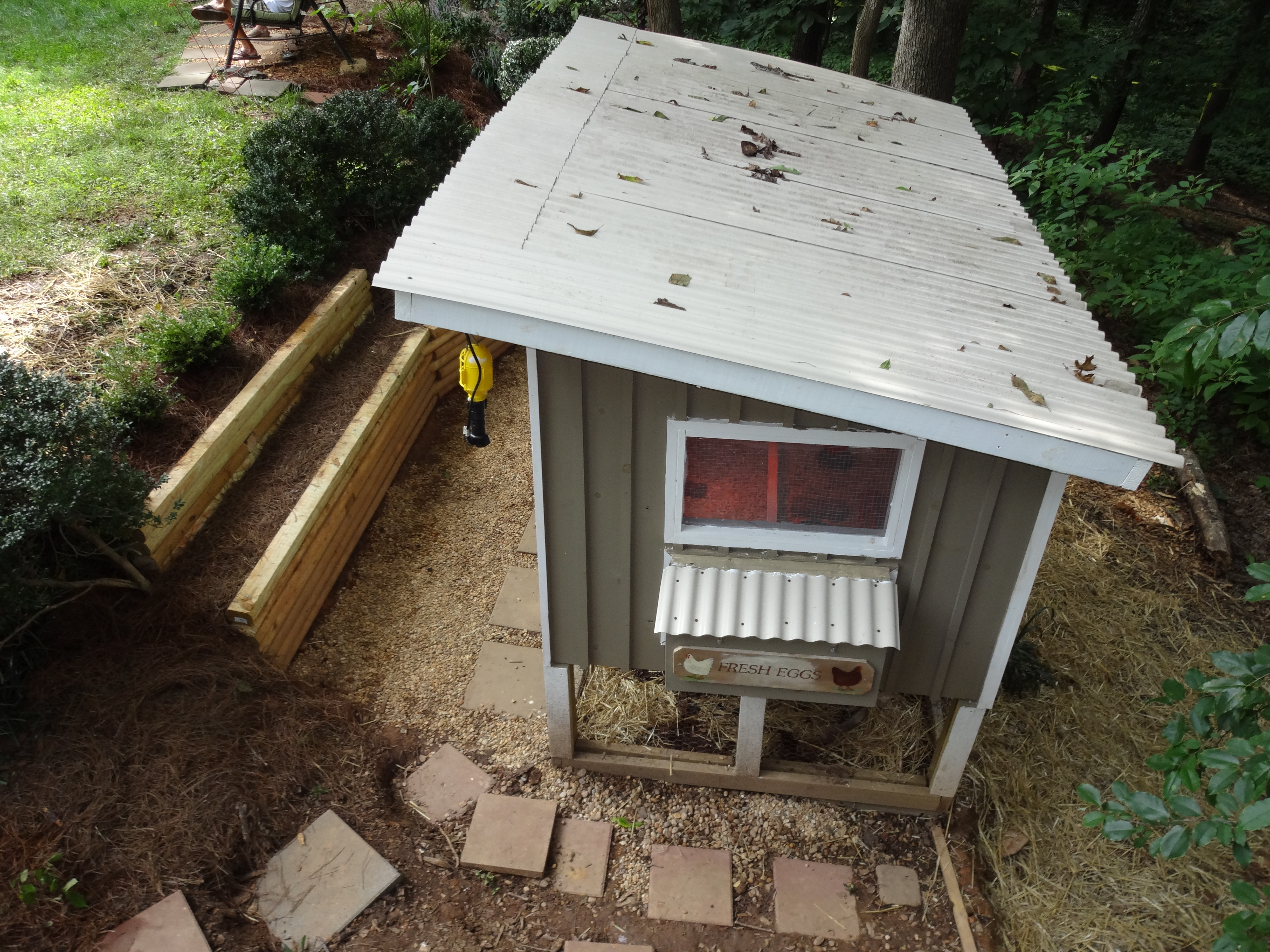 Aerial view (or shed roof view)