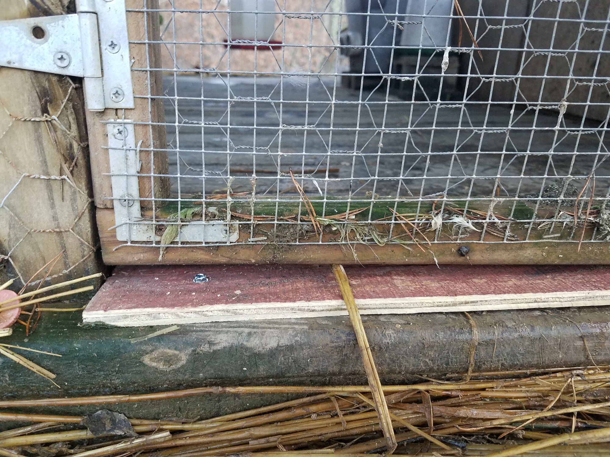 After: Gap between the lower door and the floor