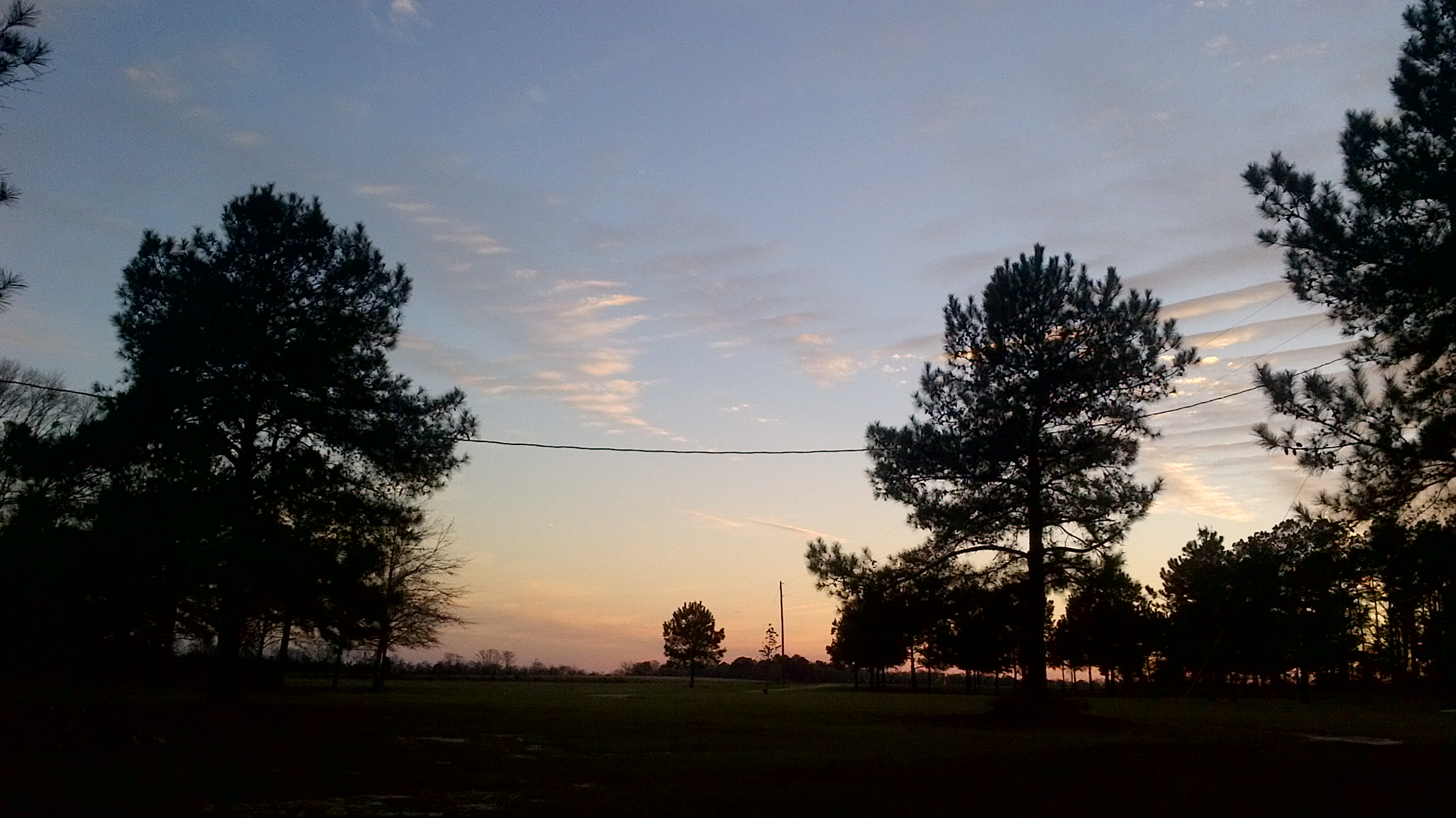 Ahh southeast alabama sunsets.....