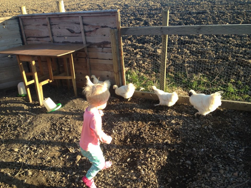 Amy keeping Frankie and the girls on their toes
