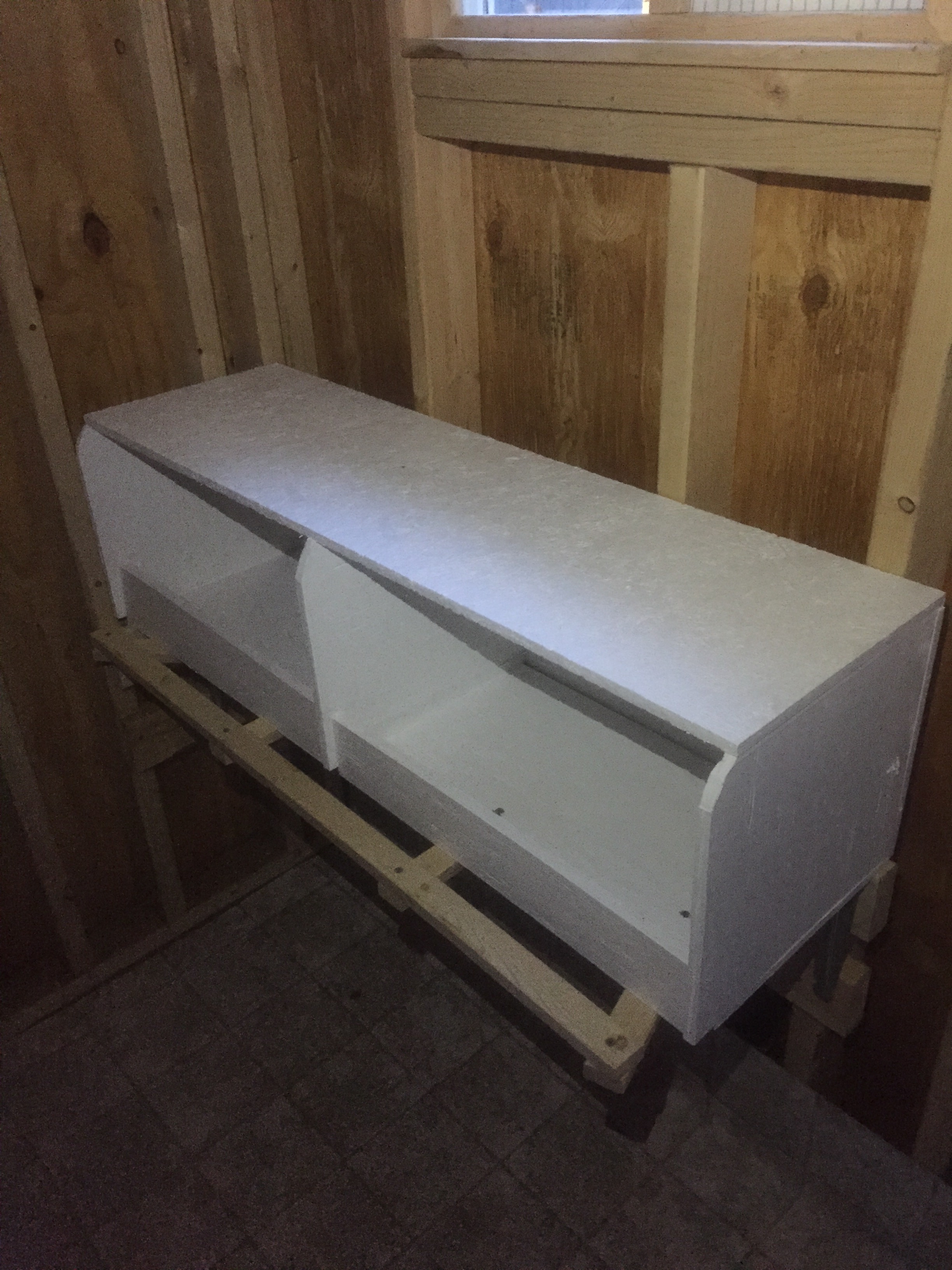 Another picture of the first nest box.