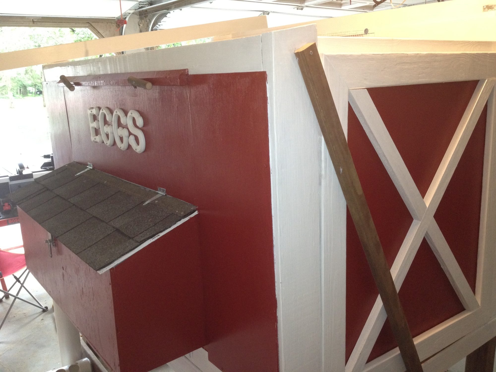 Back of coop