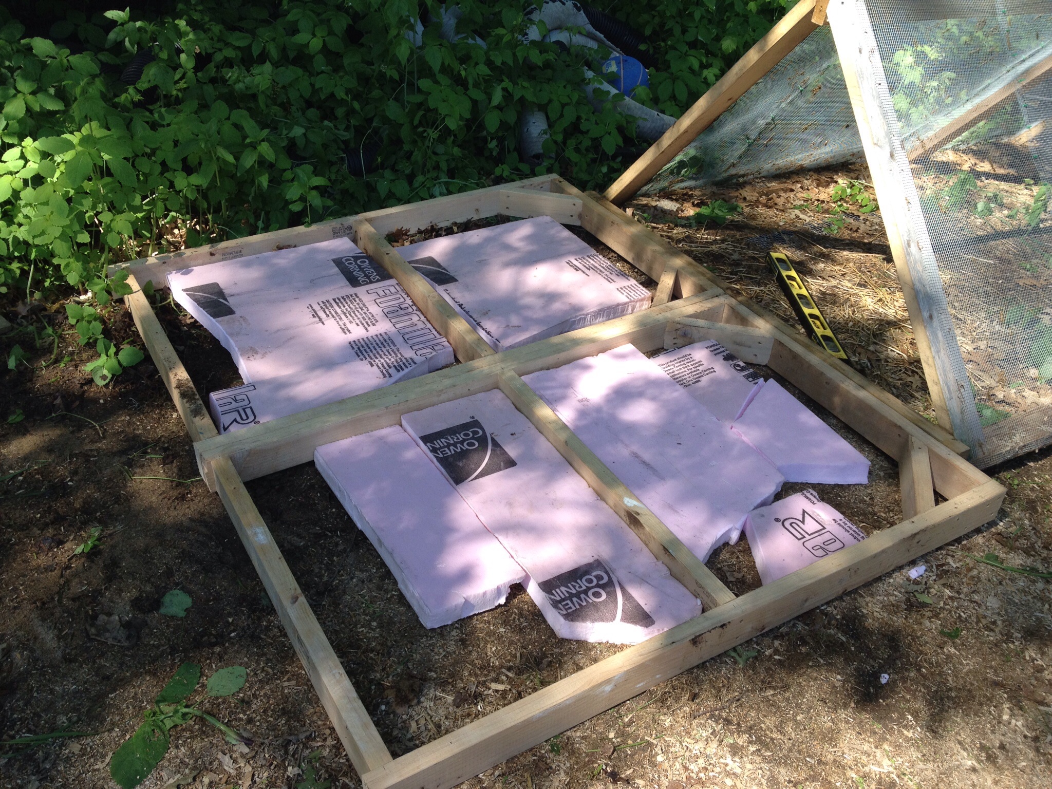 Base of the coop