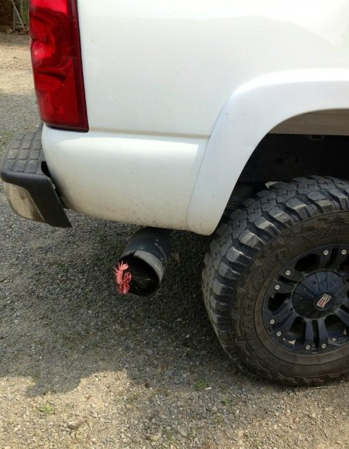 Black cock stuck up my tailpipe