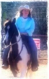 Blaze and I in a competition