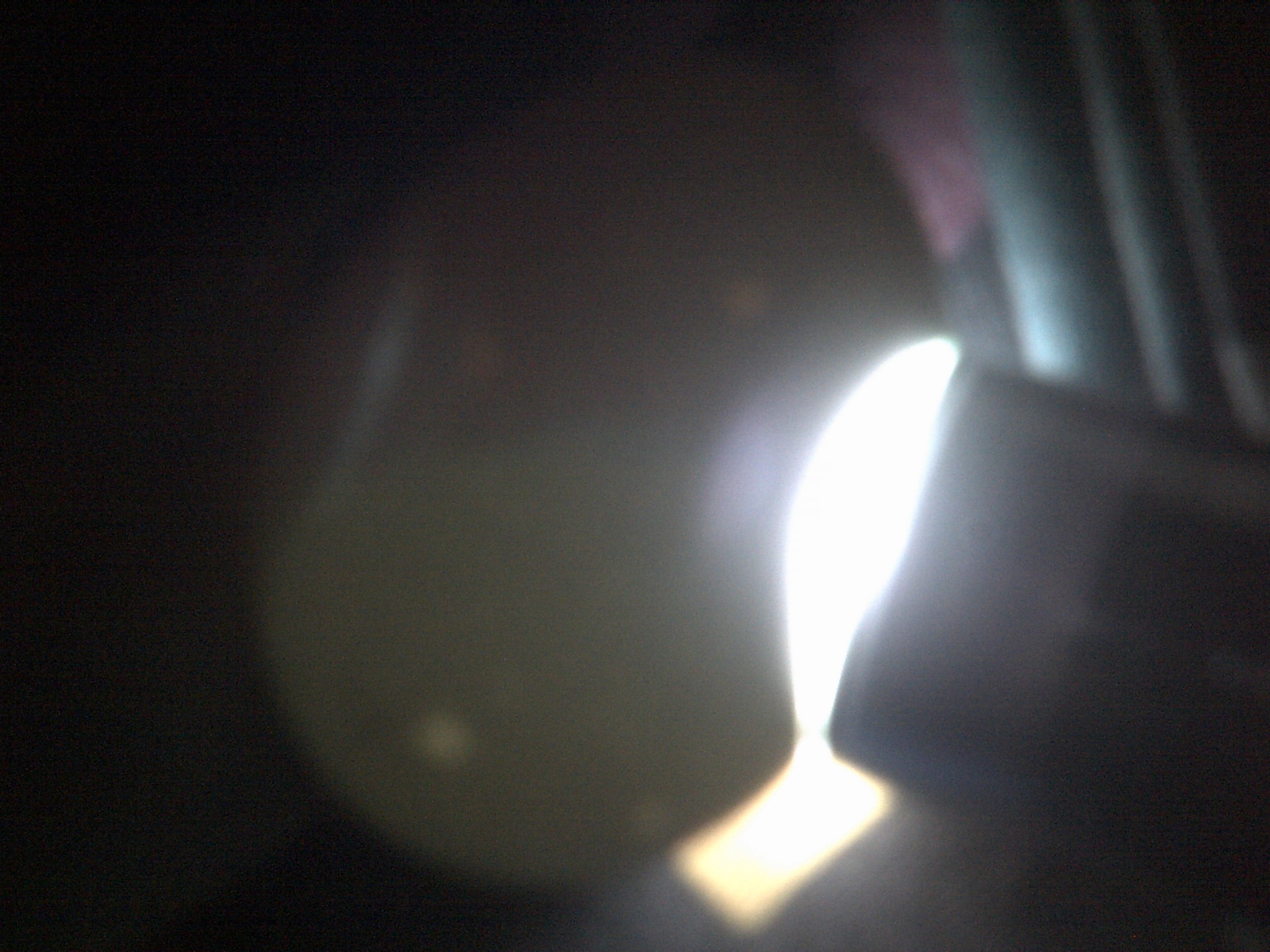 Blue bantam egg day 18 candleing before lockdown