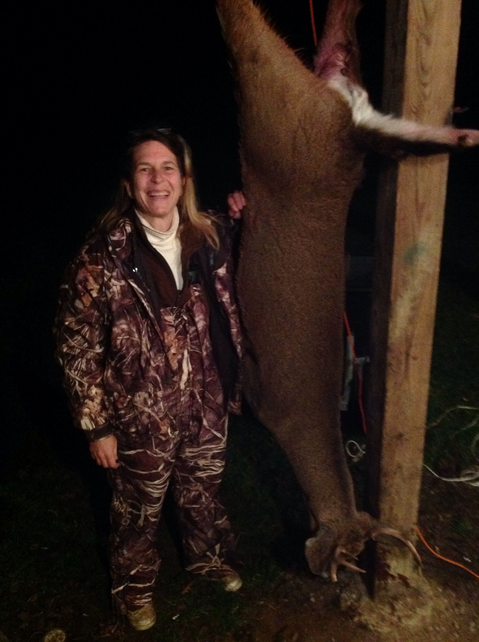 Buck I got w/bow on 10Nov 2013