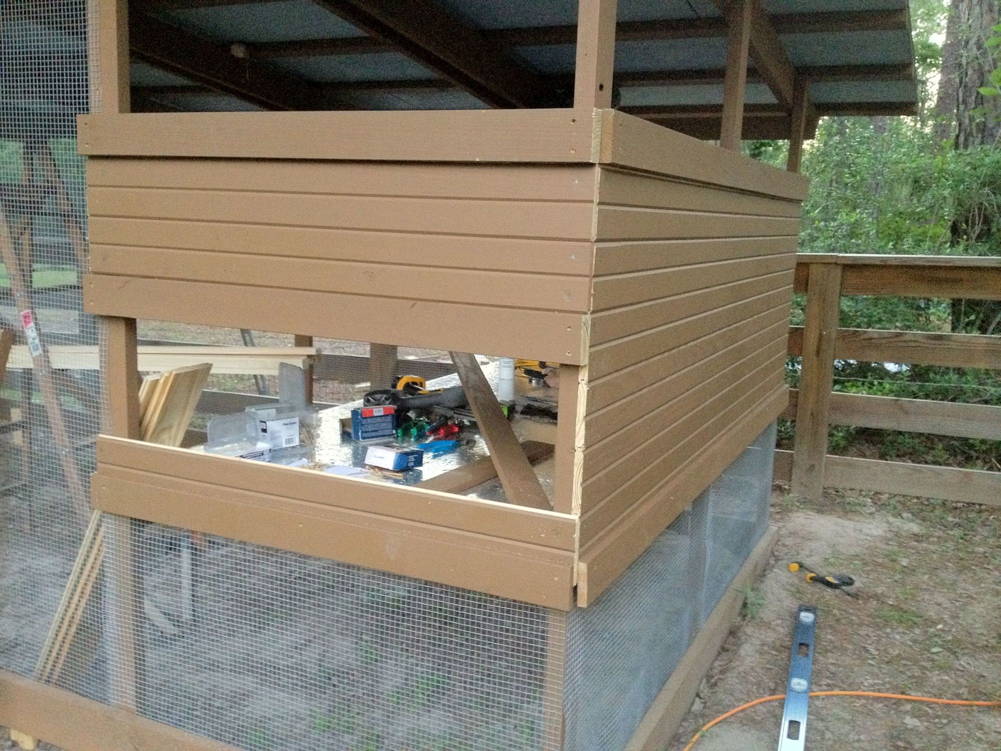 Building the egg access