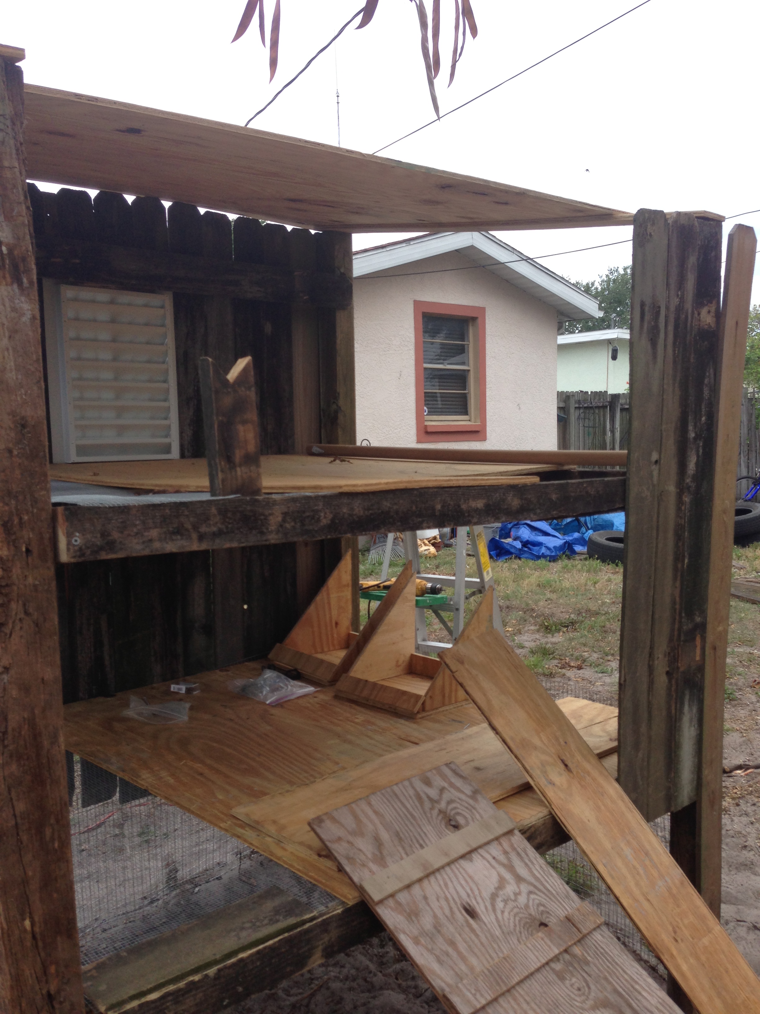 Built ramps Day 4 and some other little things paneling