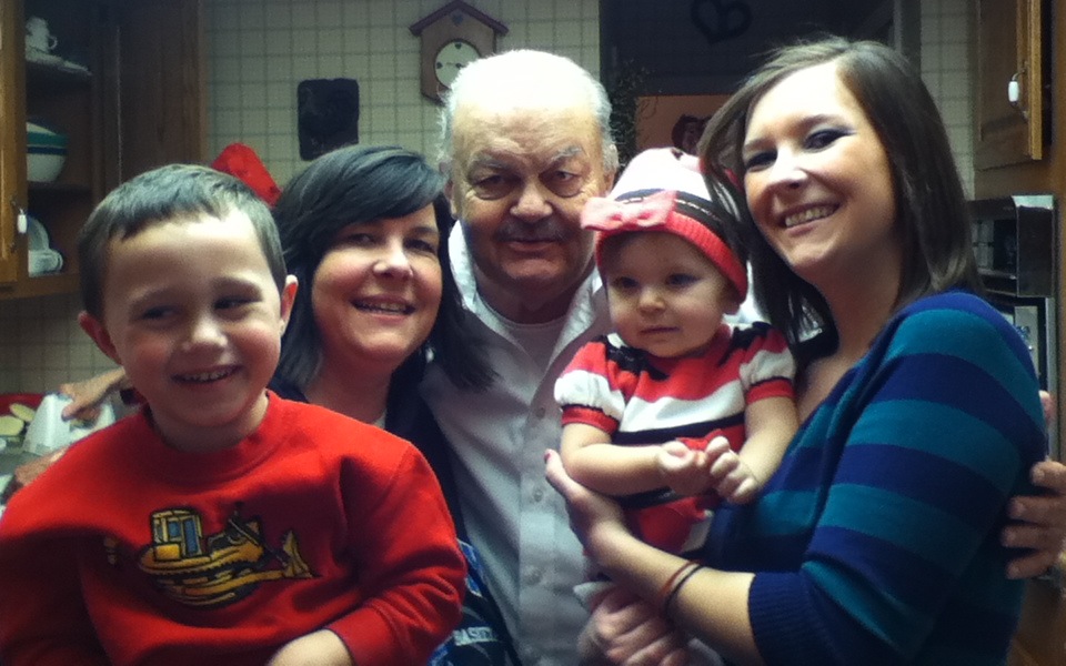 Byrce,me,dad,Jadey,laleigh
