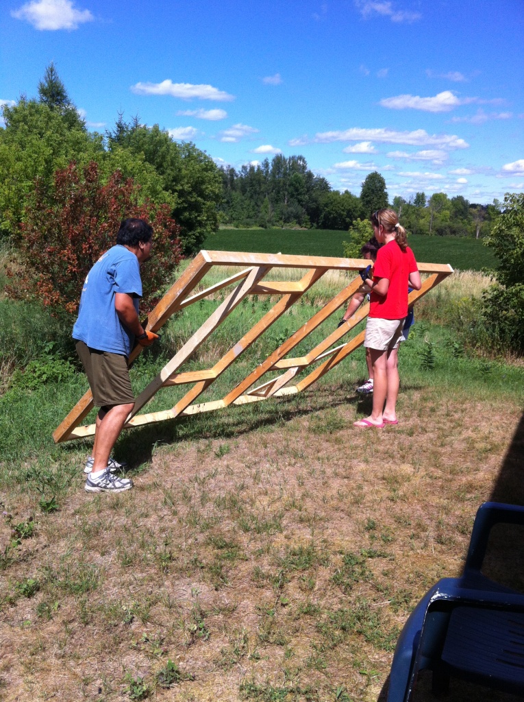 Carrying out wall two