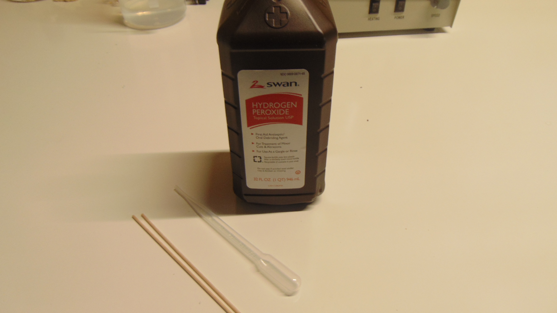 Catalase test preparation