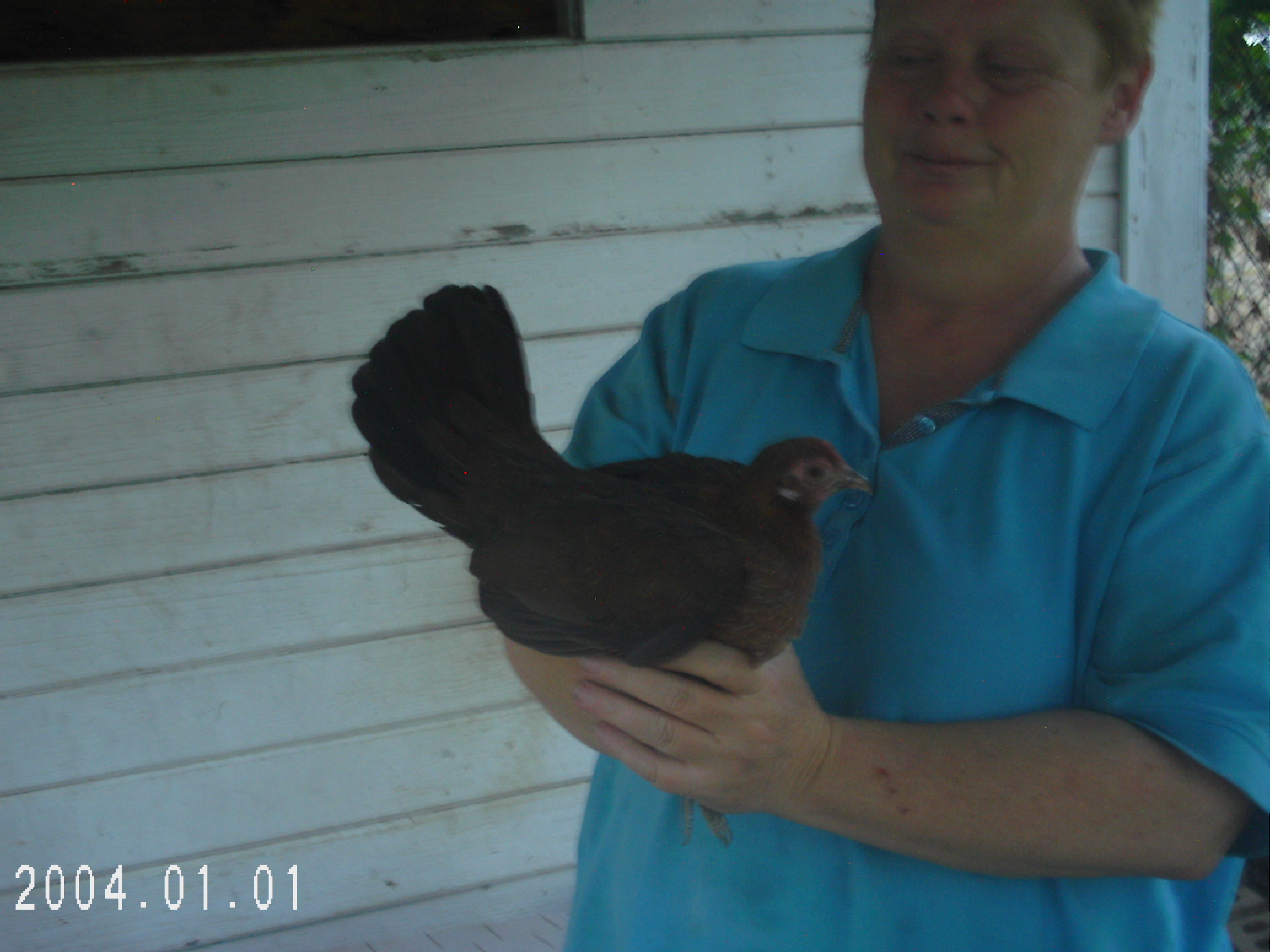 Chickadee and my sister