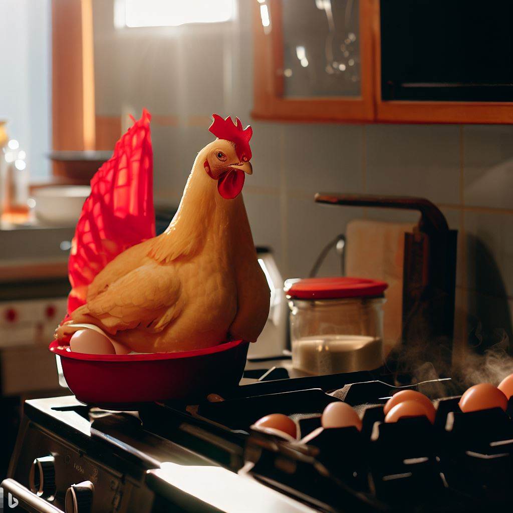 Chicken Making Breakfast 300.jpg