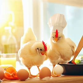 Chicken Making Breakfast 317.png