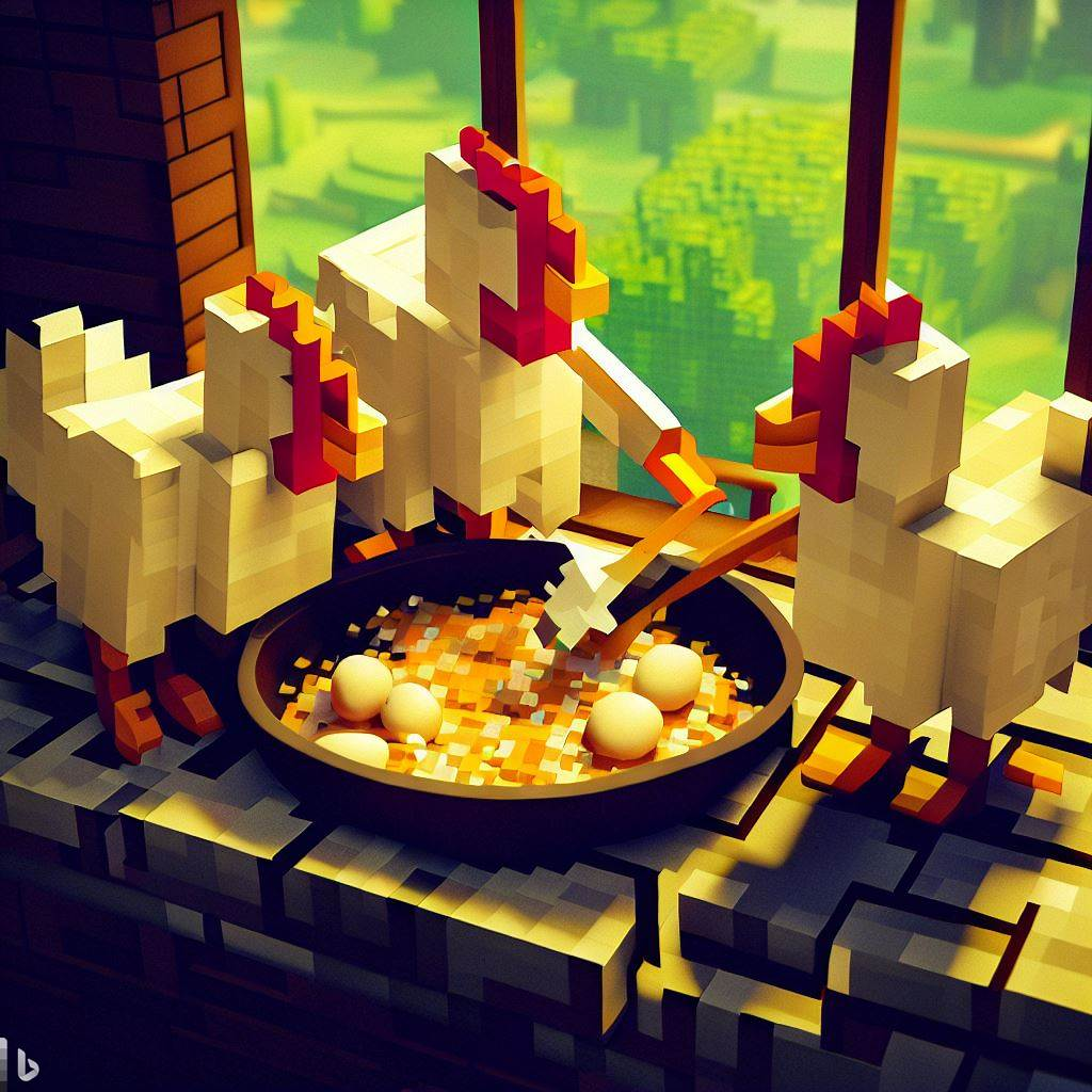 Chicken Making Breakfast 319.png
