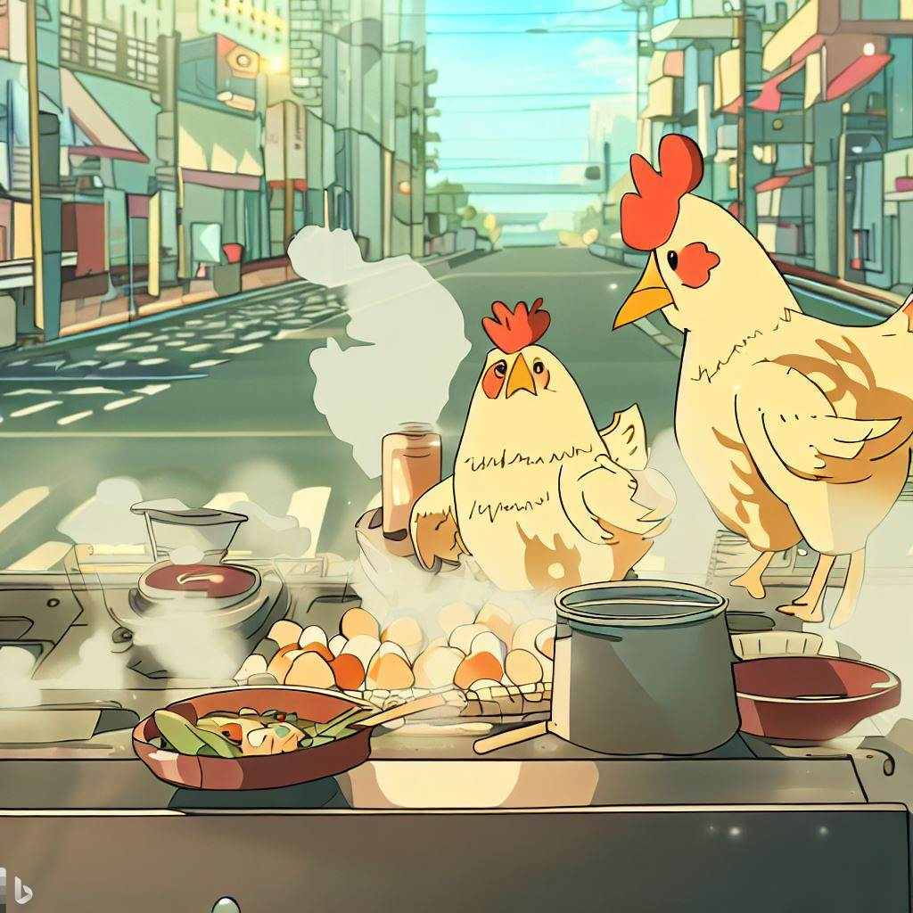 Chicken Making Breakfast 327.png