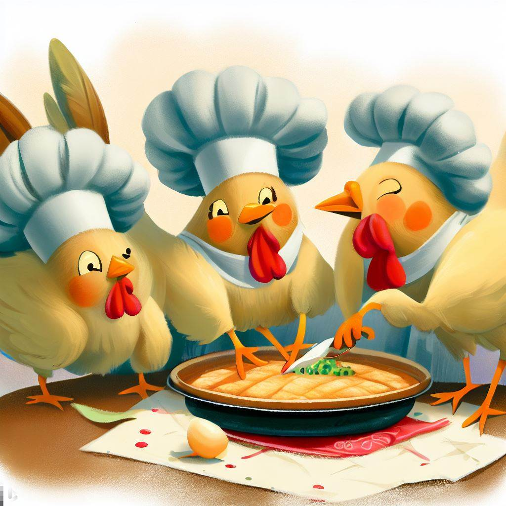 Chicken Making Breakfast 339.png