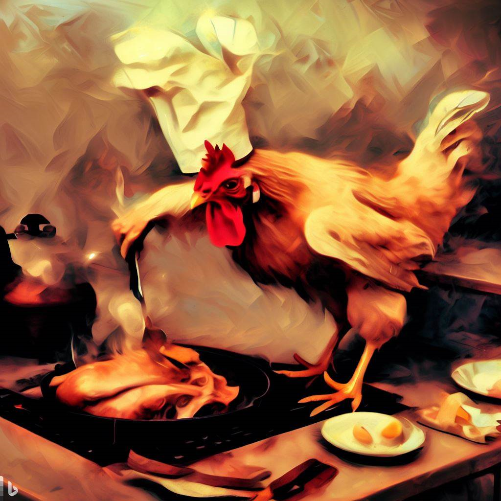 Chicken Making Breakfast 498.png