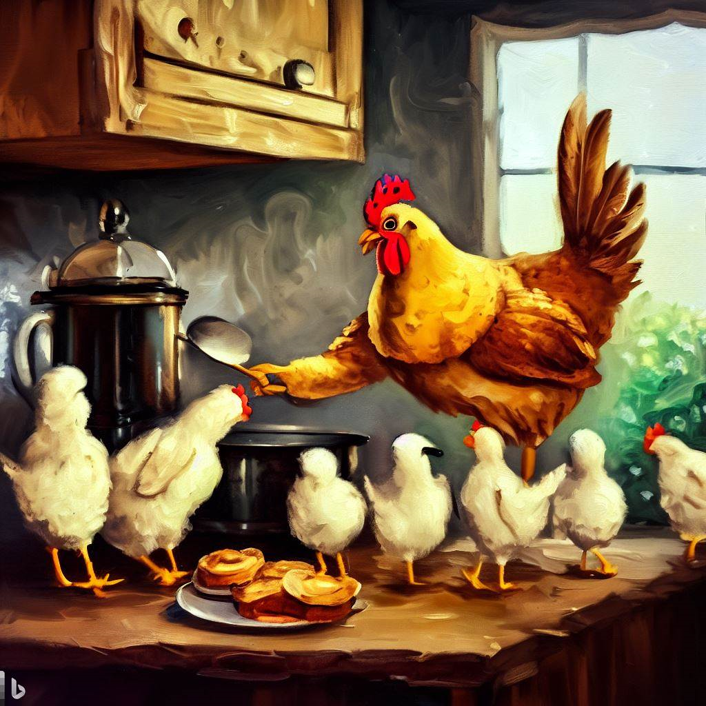 Chicken Making Breakfast 500.png