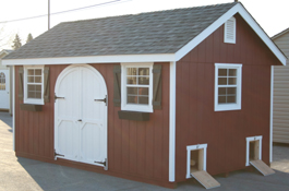 Chicken Mansion (Storage Shed converted to Chicken Coop)