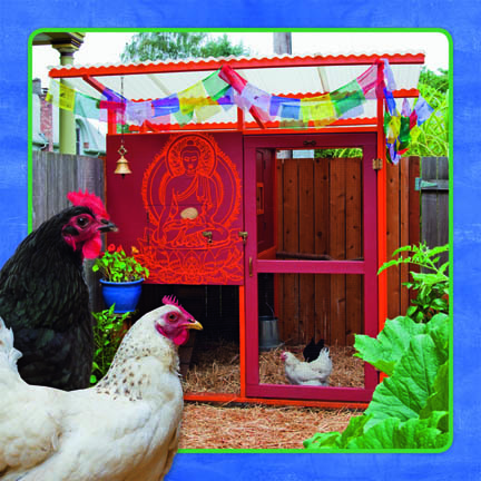 City Chickens and their Coops - 2013 Wall Calendar. © 2012 Amber Lotus Publsihing