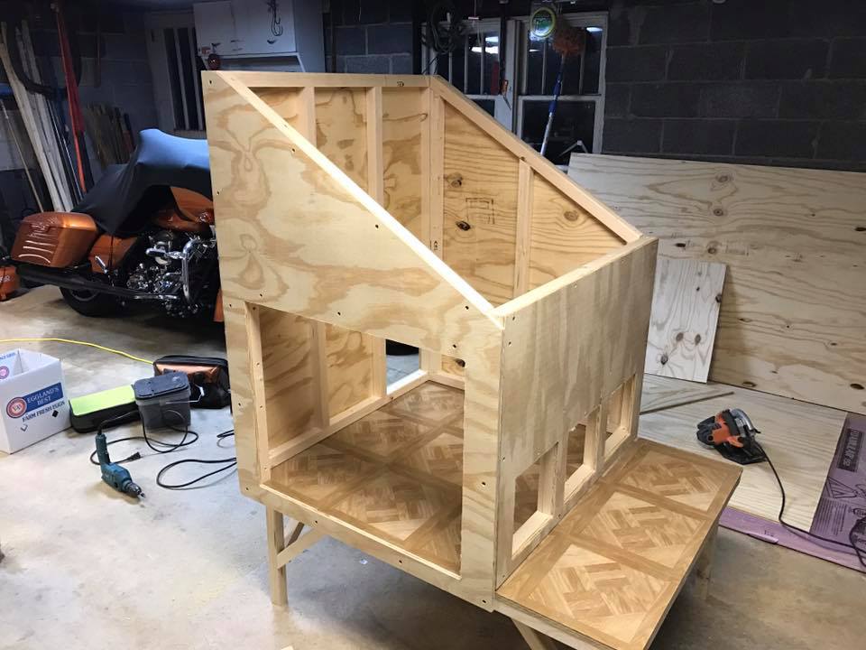 Clean out door opening