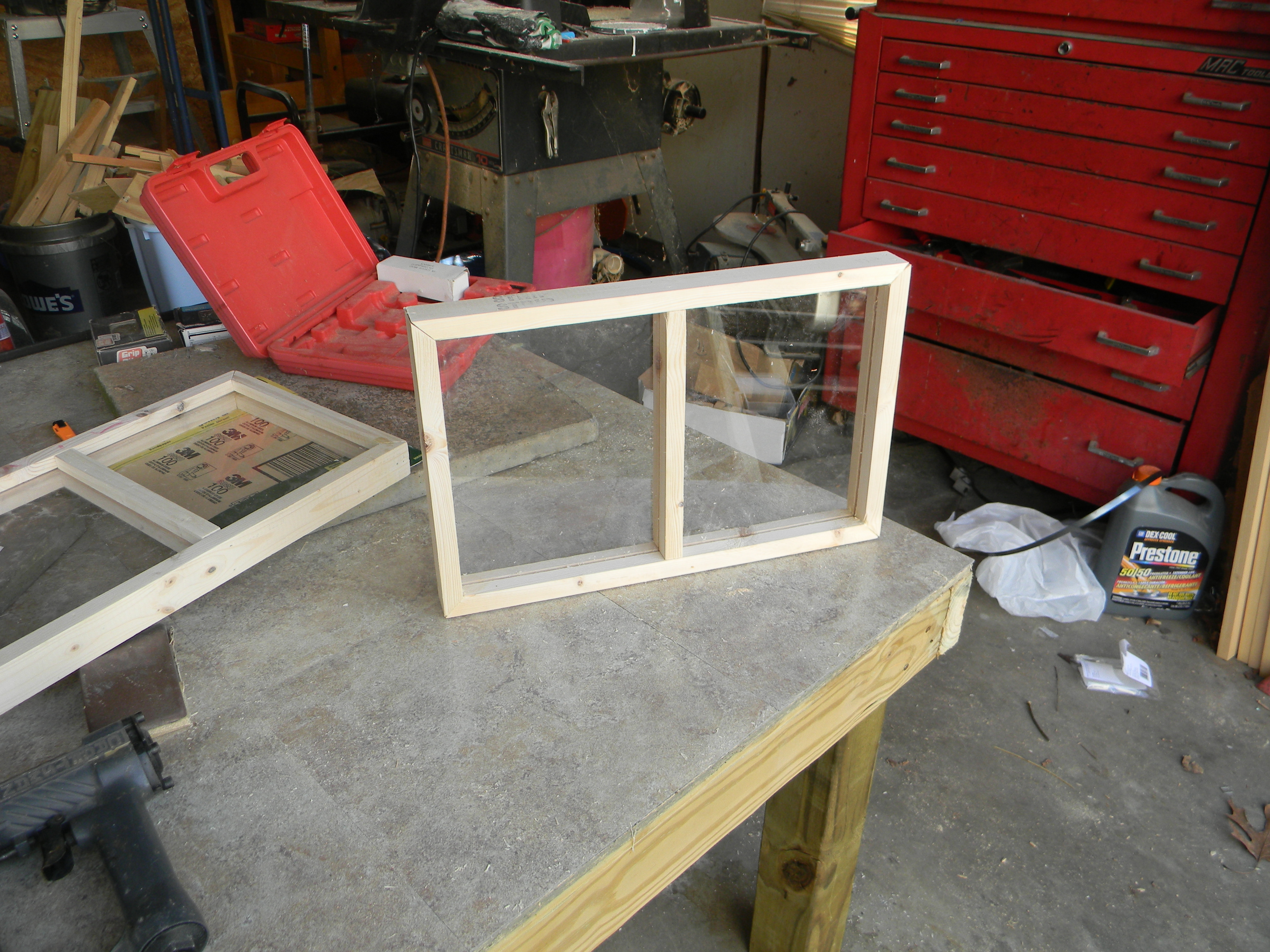 completed window