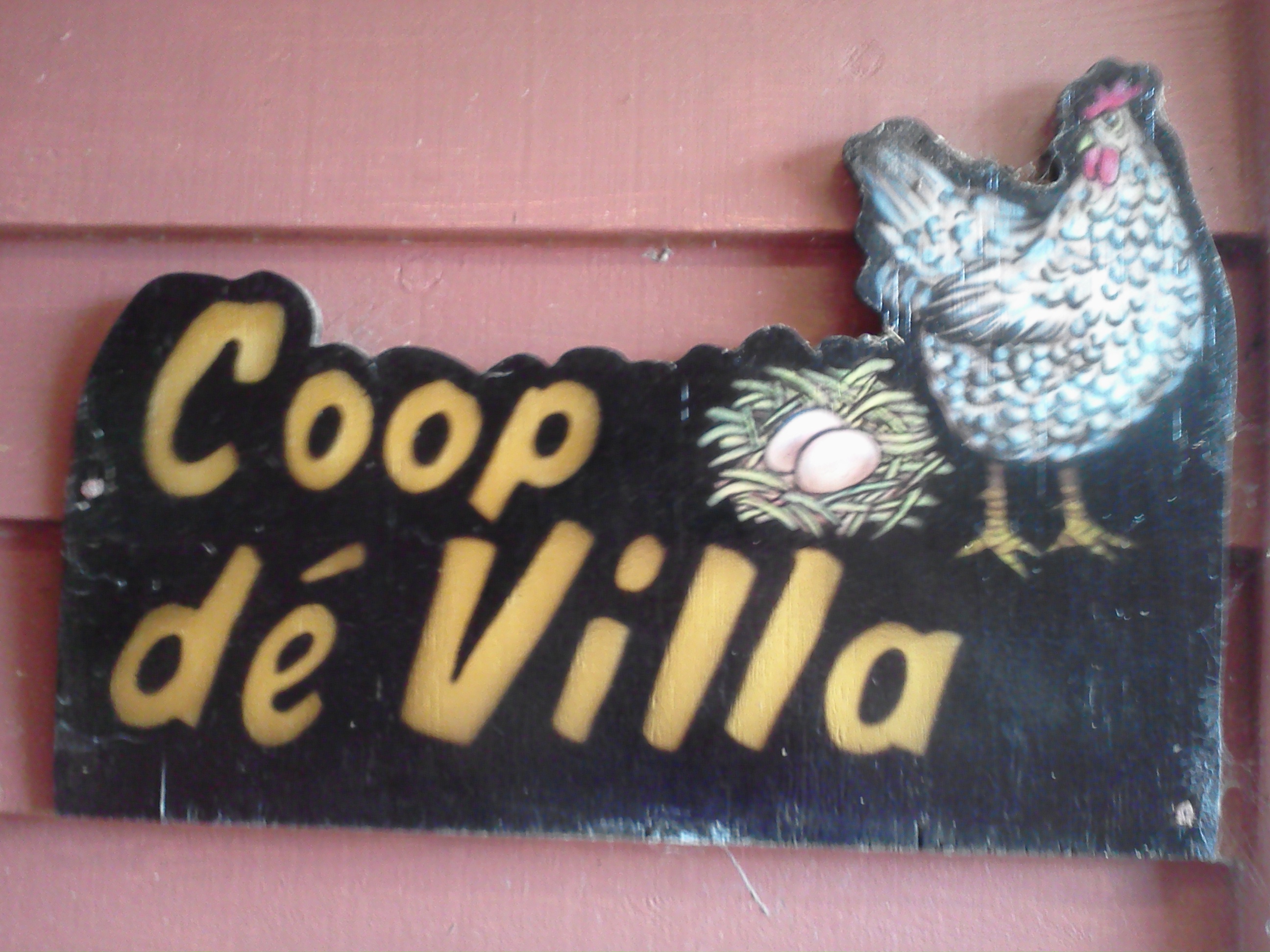 Coop #3.
Coop 'a Cabana coming soon...