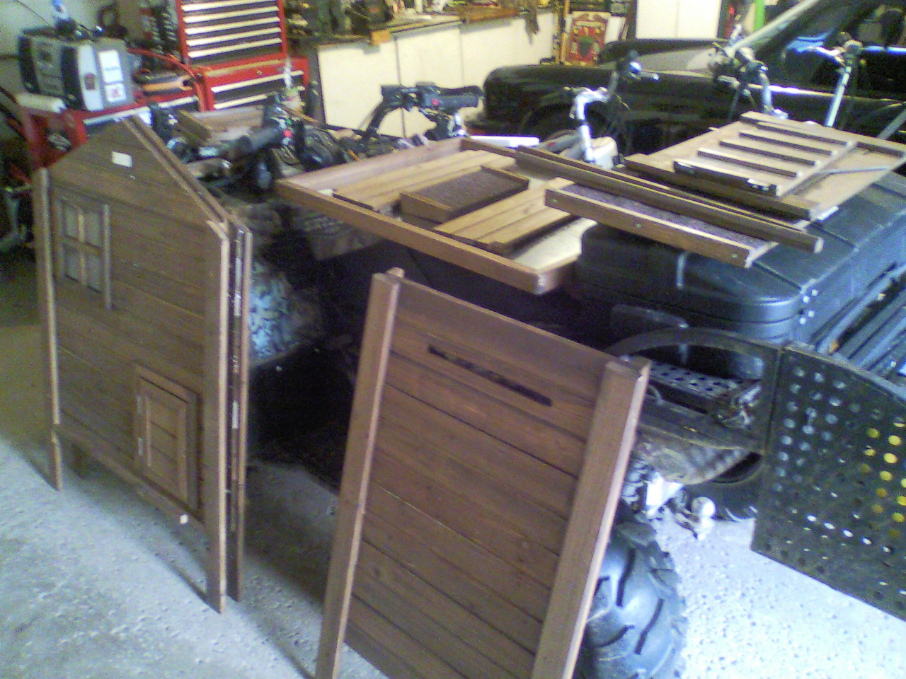 Coop came in two boxes.