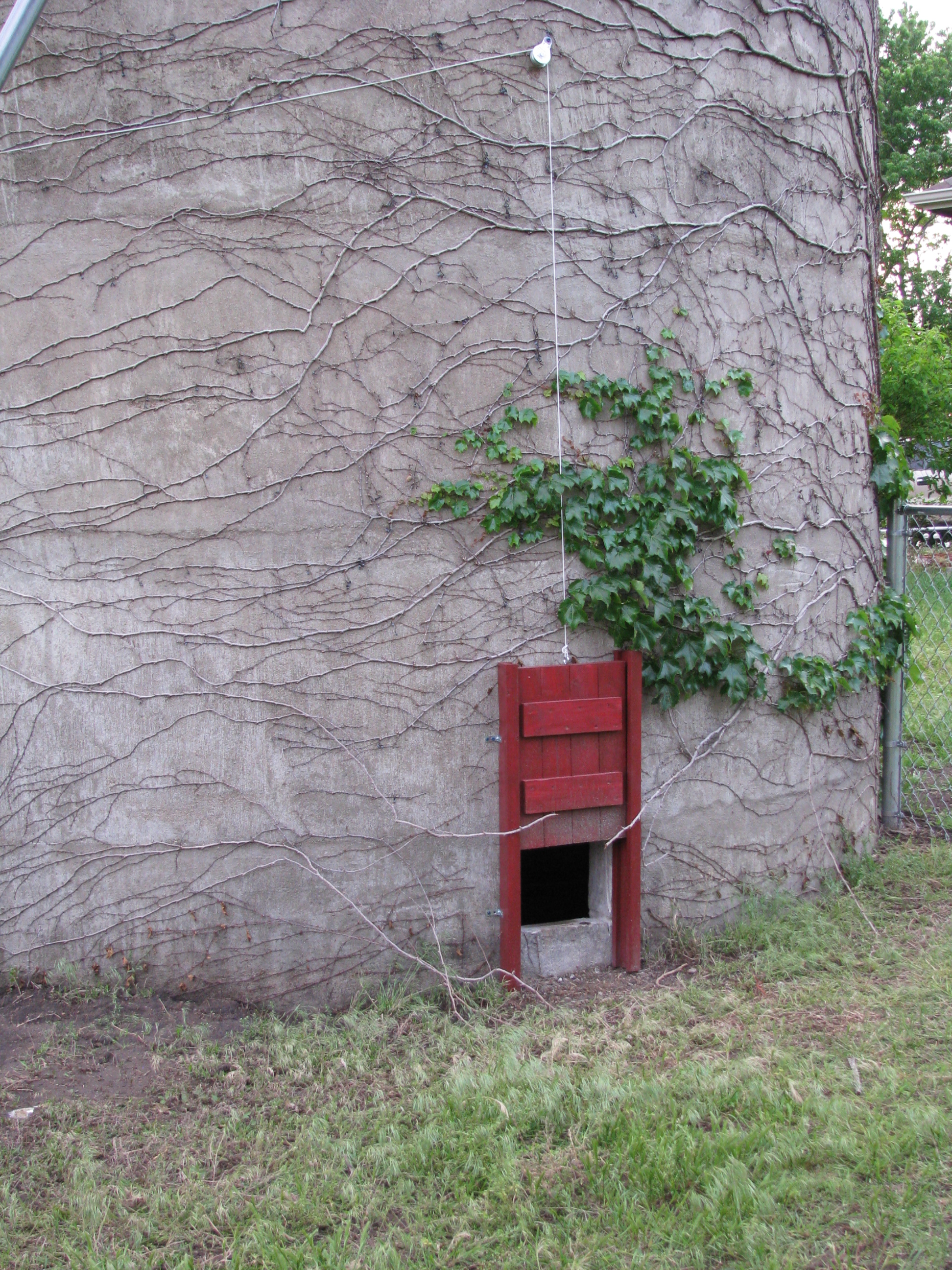 Coop door for the chickens