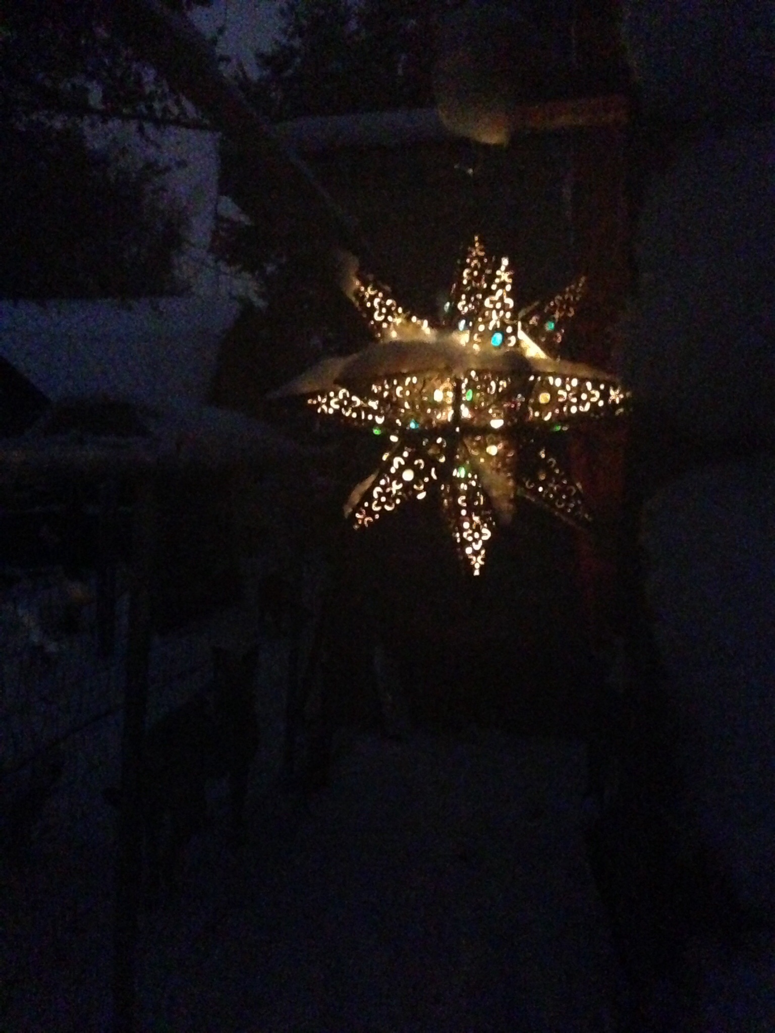 Coop light for winter.