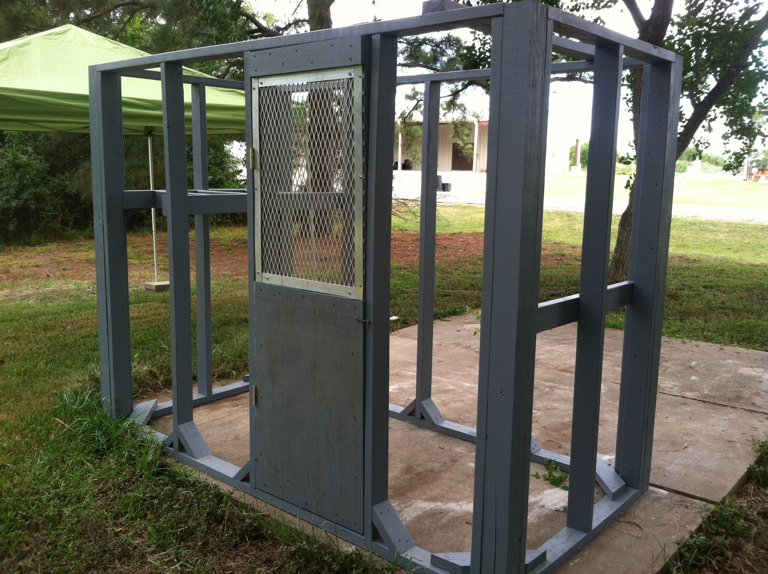 Coop nearing completion. Can't be too soon!