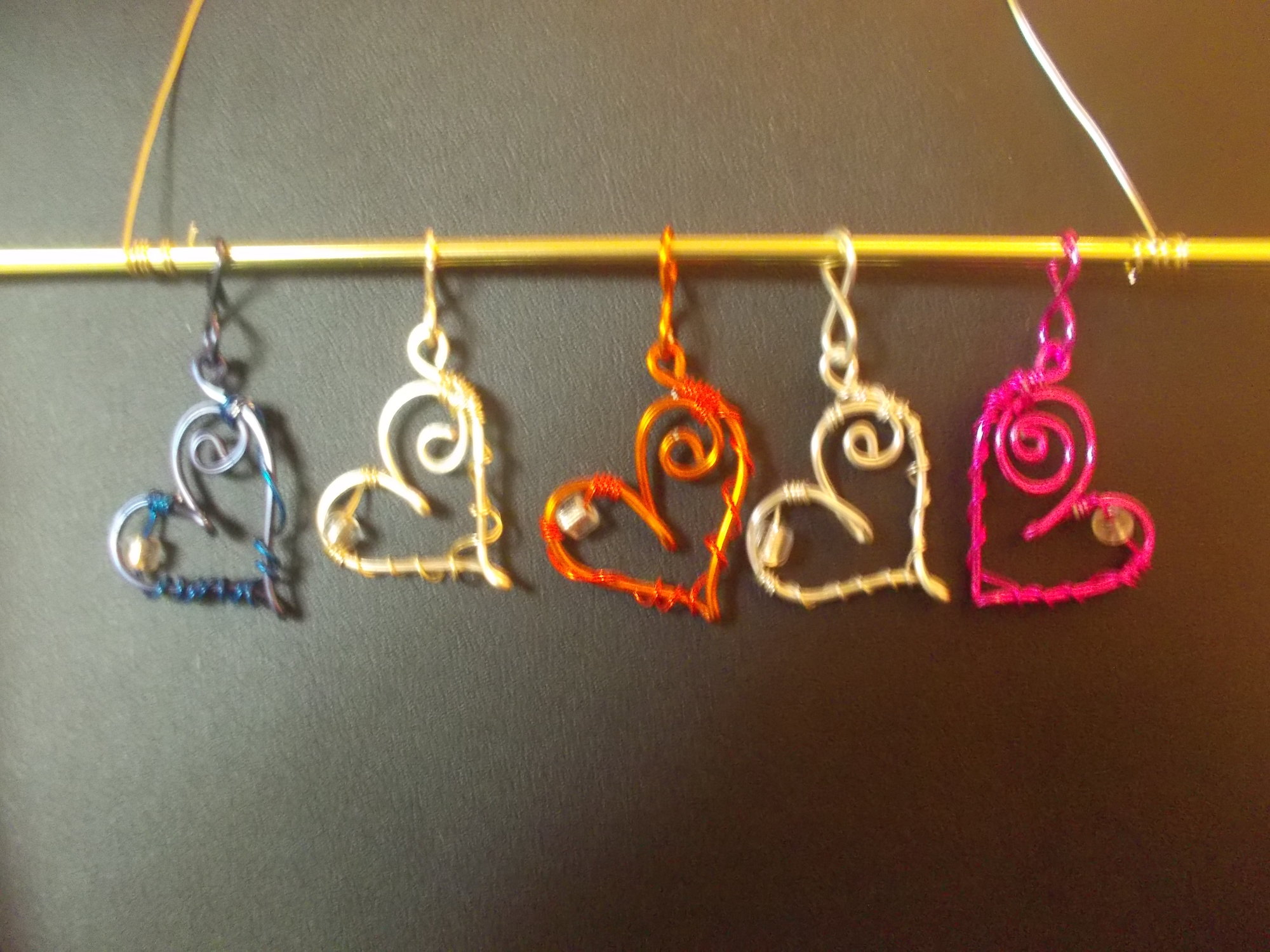 craft wire color samples