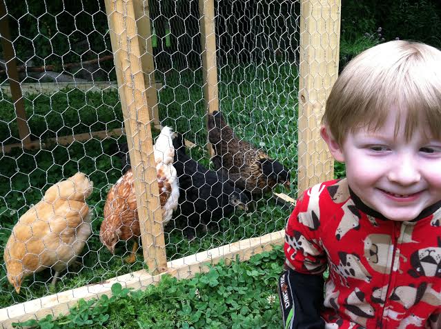 Day 57, Rowan and the girls