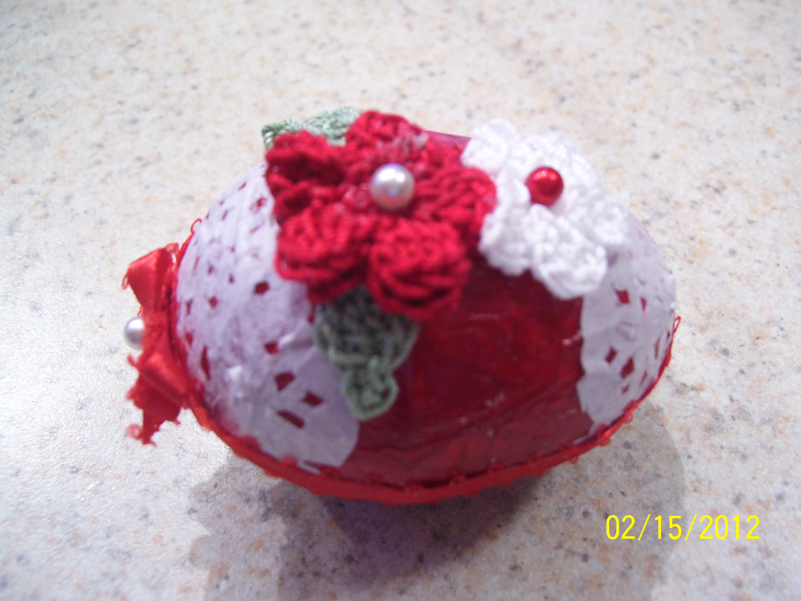 Decoupage Easter Eggs