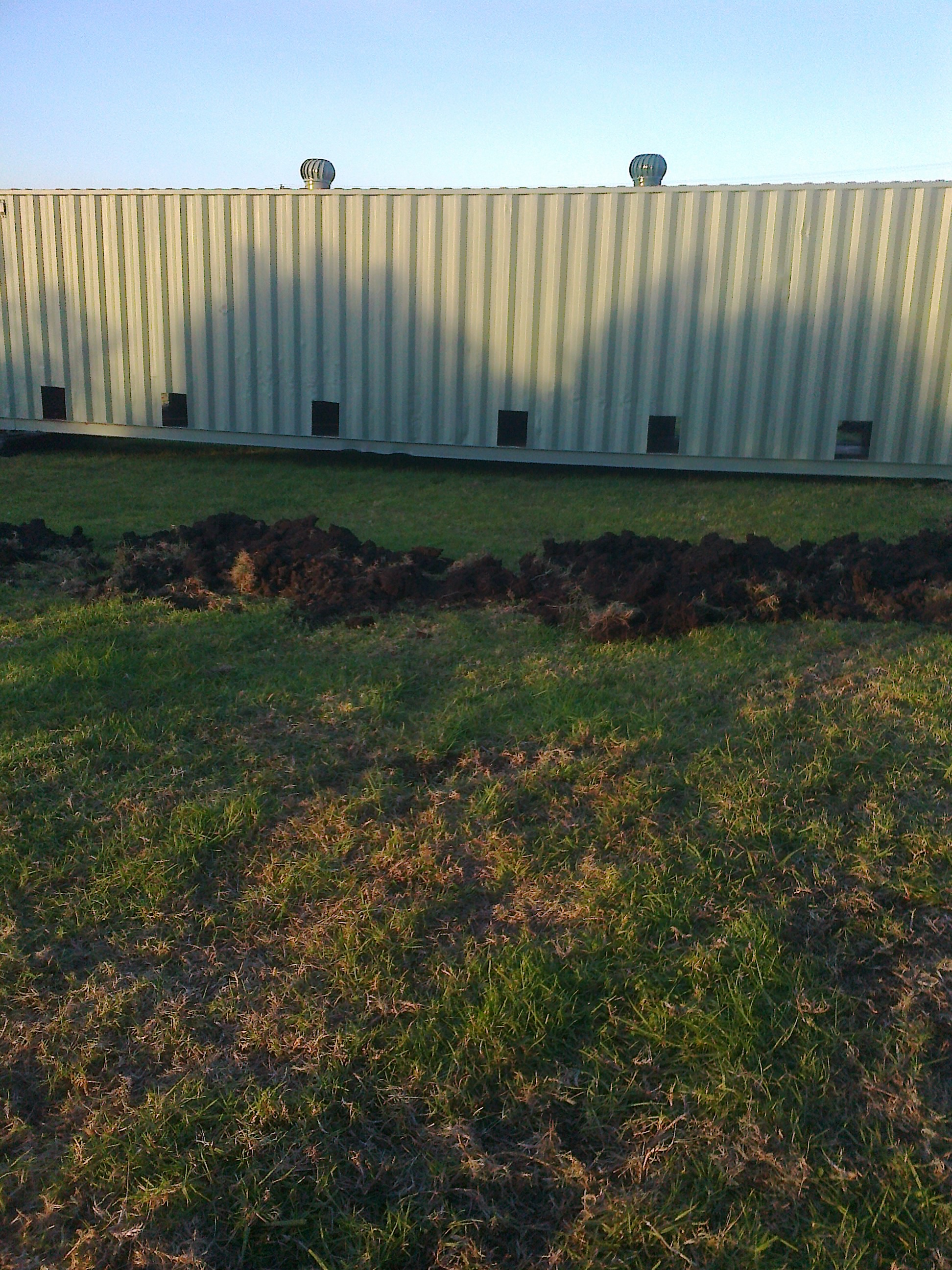 did cut 6 holes in each side of the container and painted t .added 2 willy bird for ventilation .
