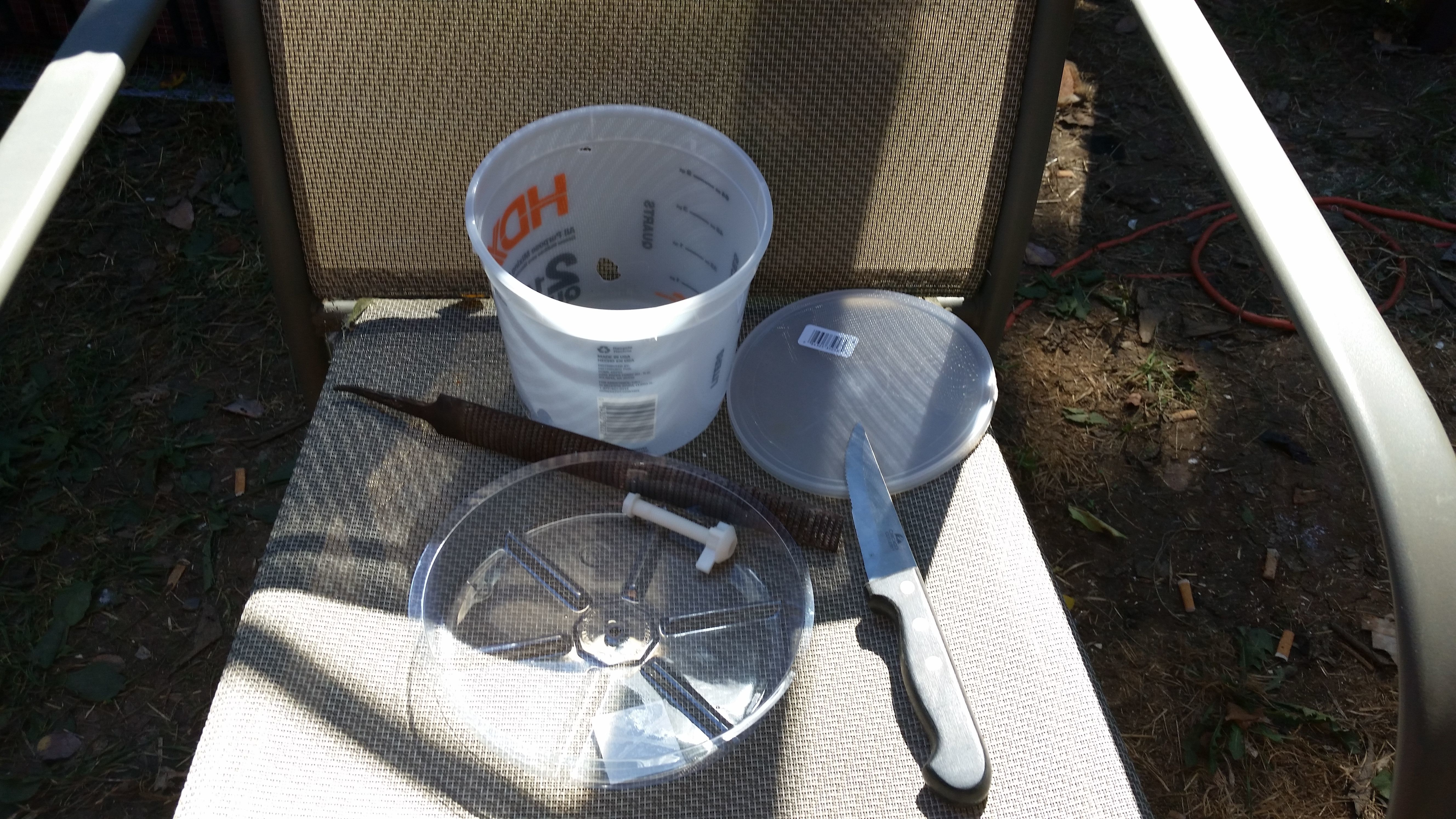 DIY Chicken Feeder