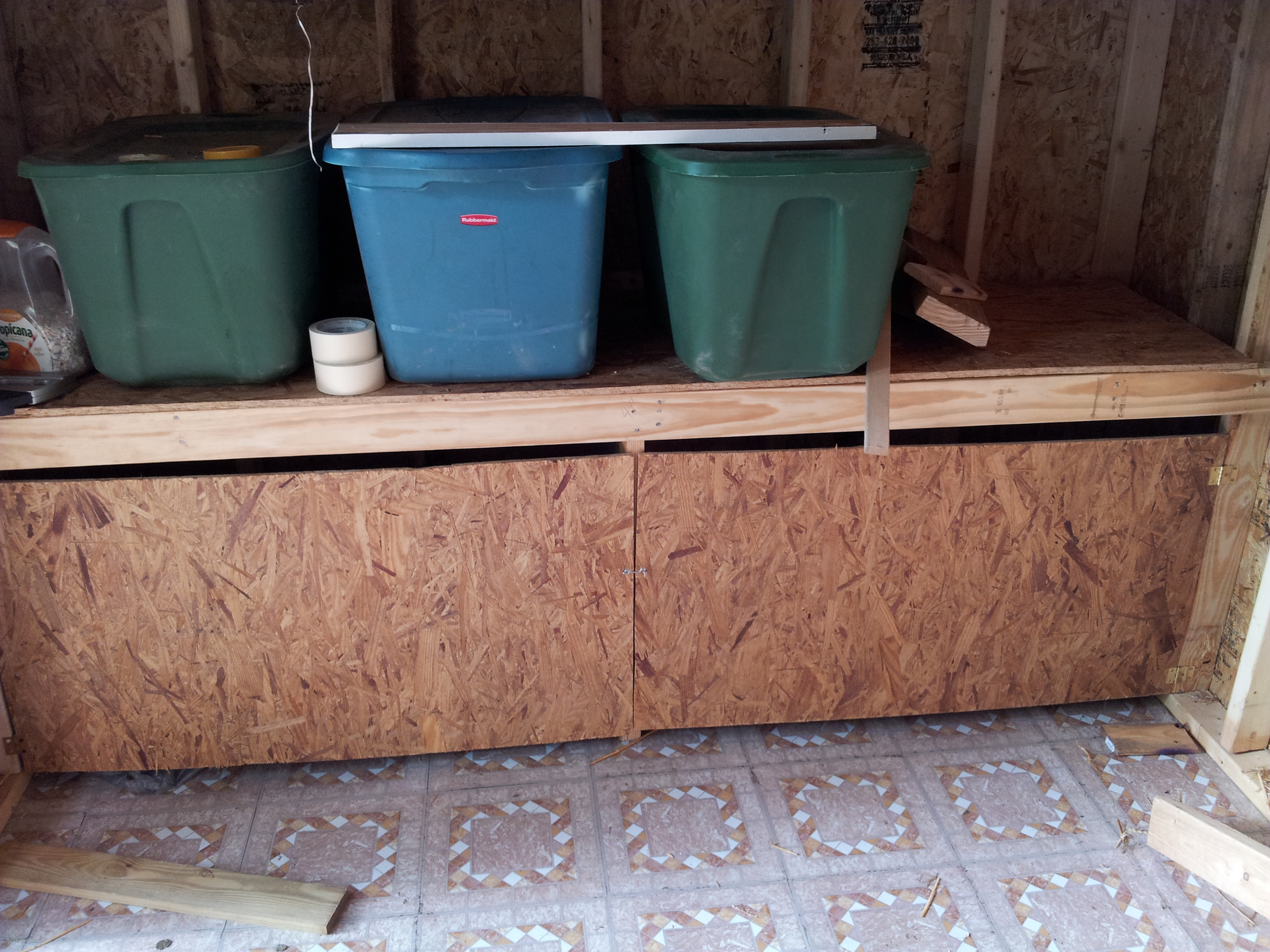 Doors installed for Scovie home and seclusion area