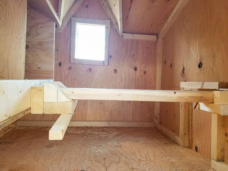 Dormer Coop - 4ft x 4ft