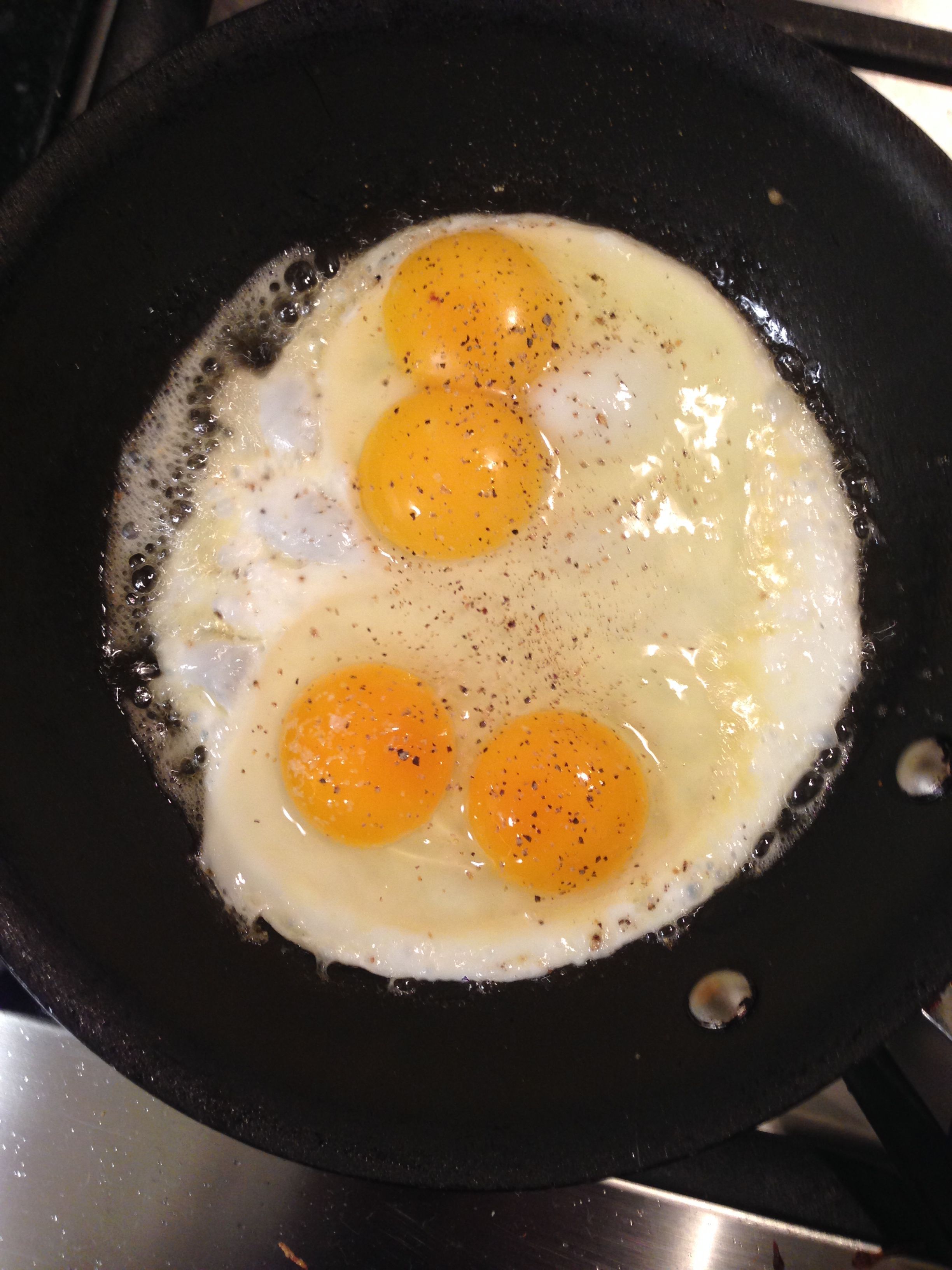 Double your pleasure with double-yolked eggs. Thanks Buffy!