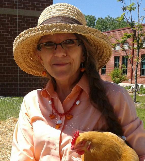 Earth Day at Earhart Environmental Magnet- Chickens as Biomass Recyclers