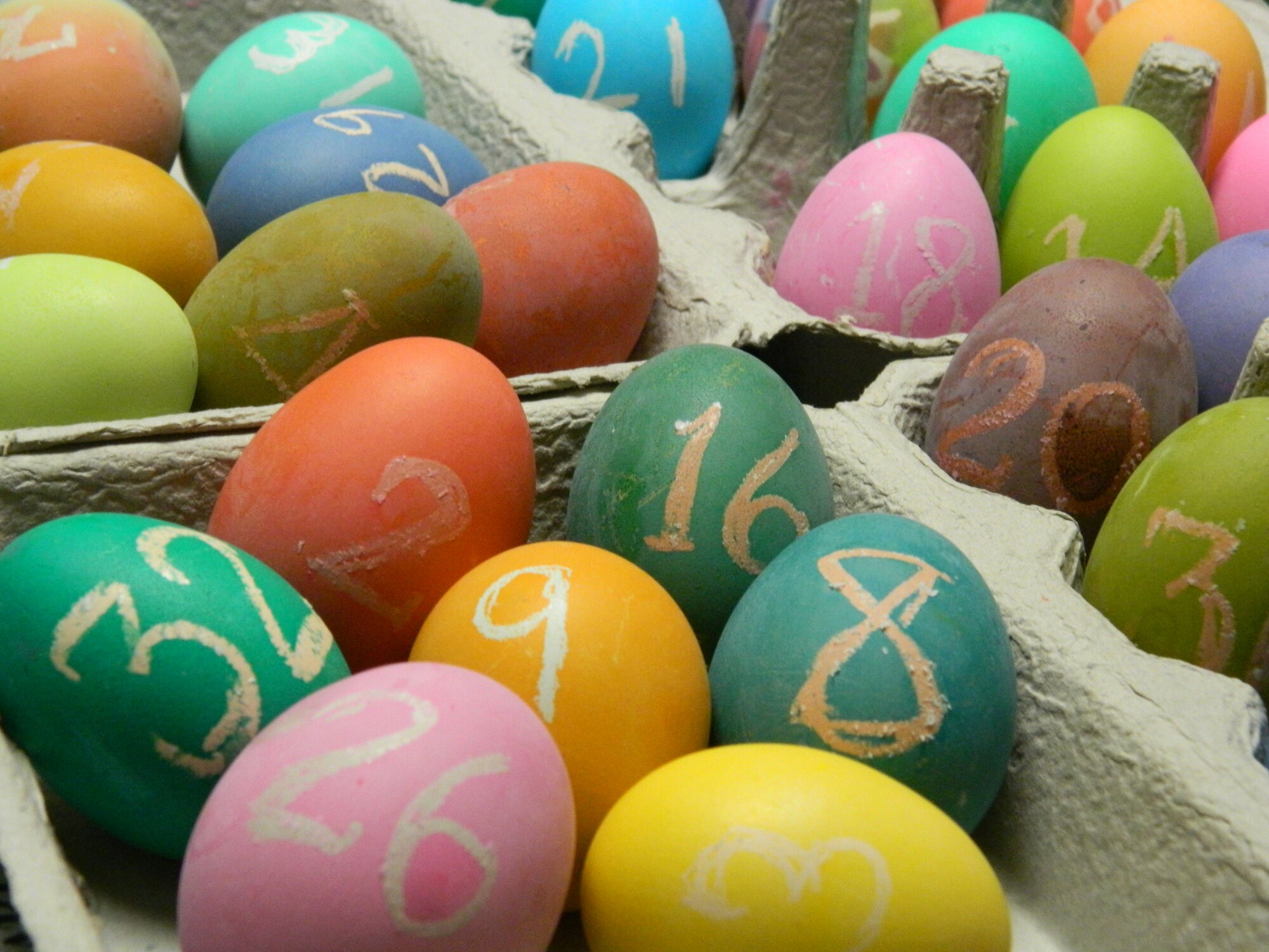 Easter eggs