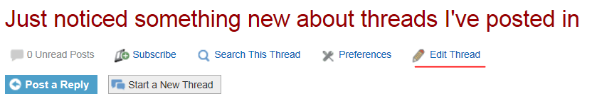Edit thread title